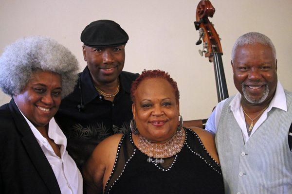 Rhonda Benin supported by Tammy Lynne Hall-Hawkins on piano, Jeff Chambers on bass and Leon Joyce Jr. on drums