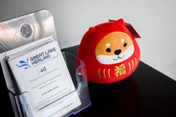 shop guardian- shiba daruma