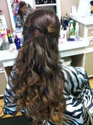 Prom and wedding Hair