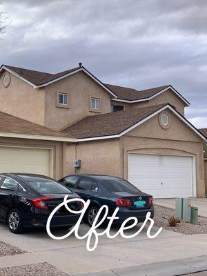 Architectural Shingle Reroof. Insurance covered due to hail damage. (After)