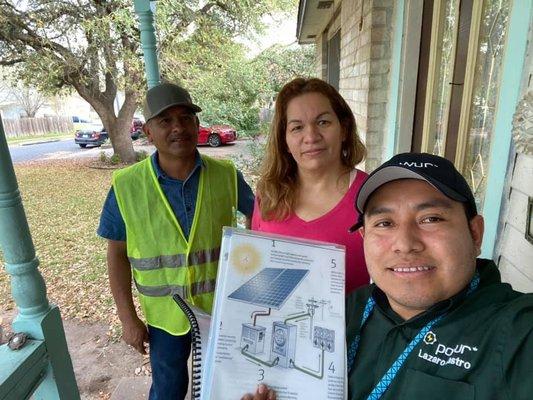 El Paso Solar Panels Home Visit