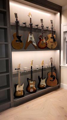 MUSIC ROOM CUSTOM CABINETRY