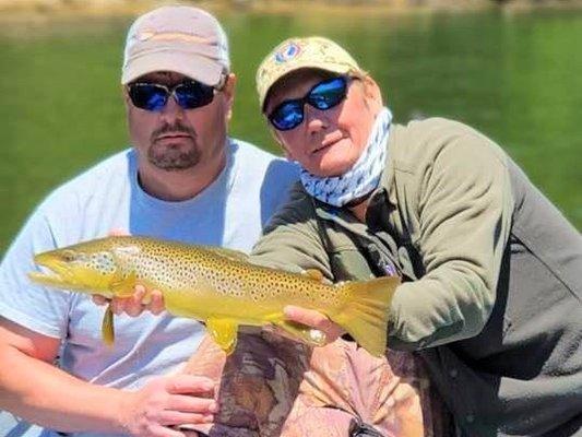 Trout in White River, Arkansas