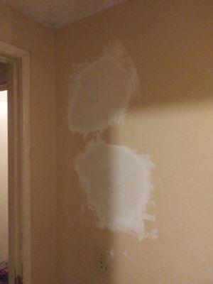 Drywall repair.