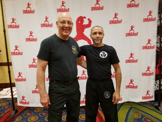 Myself and sensei jimerfield at UMAHof 2016