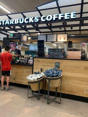 Starbucks inside Safeway