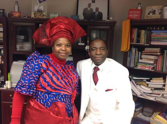 Pastor and Sister Adeniyi