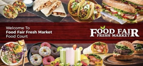 WELCOME TO 
FOOD FAIR FOOD COURT! WE HAVE ALL YOUR FAVORITES FOODS IN YOUR NEIBORHOOD SUPERMARKET! LOCATED @2467 JEROME AVE BRONX NY 10468