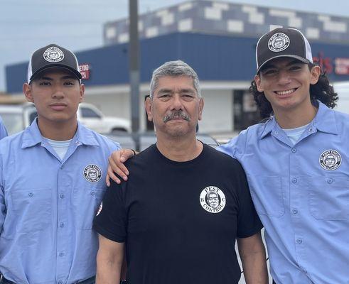 Dad and his grandsons