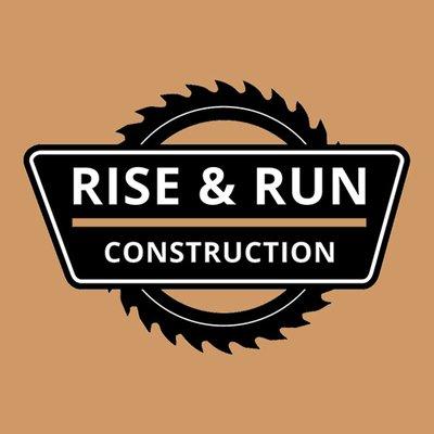 Rise and Run Construction is a company in Knoxville Tennessee. Here is their logo designed by Eldie Design.