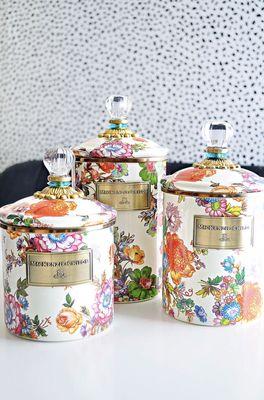 McKenzie Childs Canisters