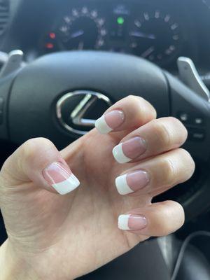 Classic French Gel Nails