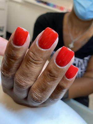 Gel manicure