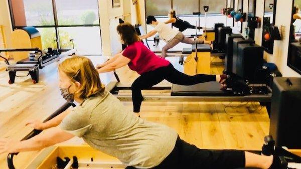 Pilates at Balanced Pilates in Glendale, AZ is the BEST clinic for Pilates classes.  All are small group classes and personalized for each!