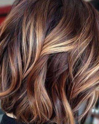 Fall balayage