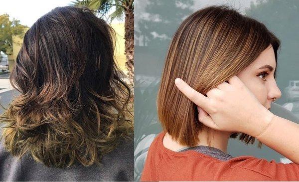 Hair cut and Balayage Transformation