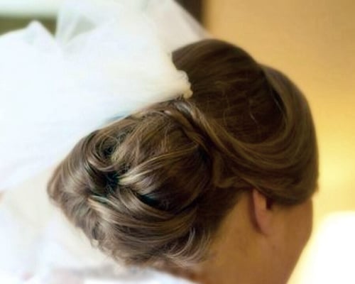 Wedding hair - thanks Beth!