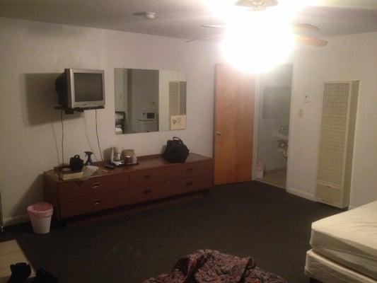 One of the rooms me and my brother stayed in..