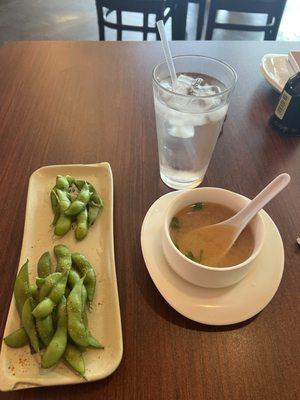 Salted Edamame Miso Broth