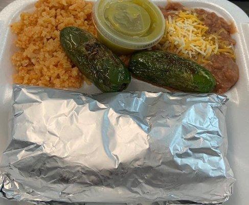 Burrito Plate