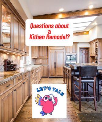 Need a kitchen remodel?!  We can help.