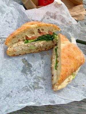 Chicken salad sandwich