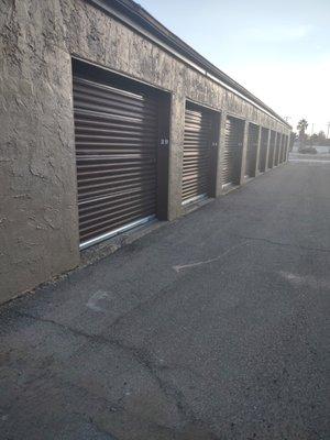 Aisle 1 storage units