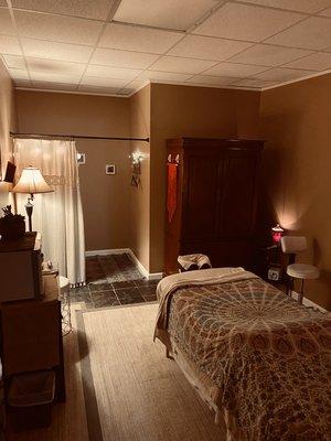 Megan Martis Massage's Therapy Room