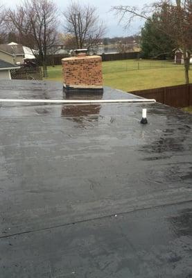 Epdm rubber roof