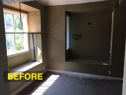 ARG Home Buyers. House BEFORE renovation.