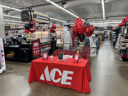 Same great store, same ownership.....  new vendor relationship with Ace.