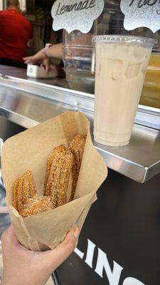 churro and horchata