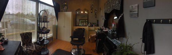 One of the salons inside