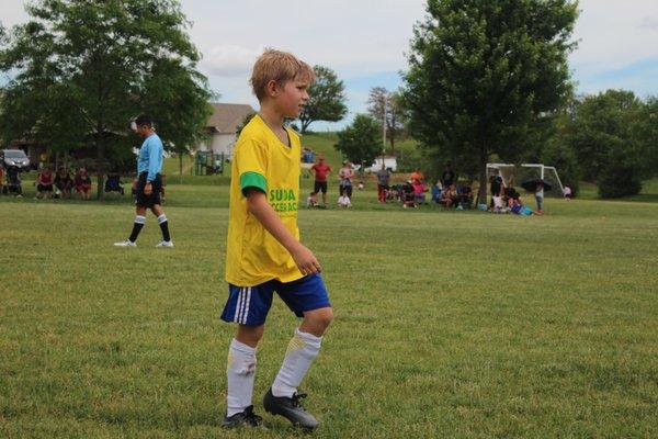 Hunter (only 7 years old showed why he currently plays with SUDA U12 team)
 "KICK OFF" tournament 2016