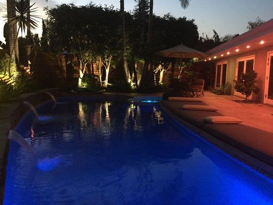 Night pool LED