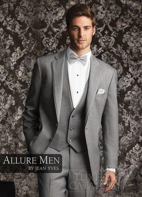 Heather Grey Allure tuxedo