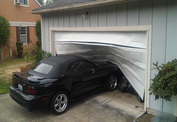 garage door replacement