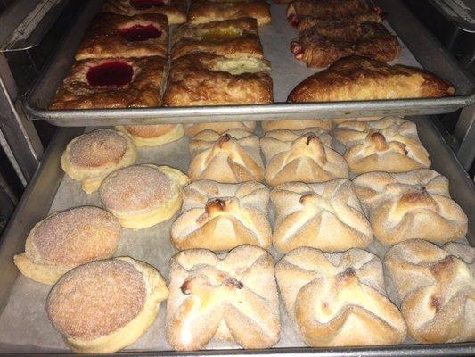 Fresh Bread Of The Day. Trays Are Still Warm.