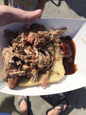 Earls pulled pork - $4