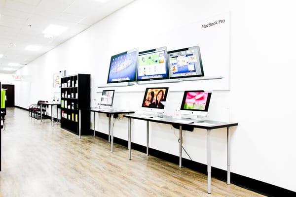 Your local Mac store, MacSolutions Plus has all the latest Apple gear to try and and buy.