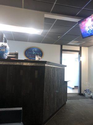 Front desk, almost time for my appointment :)