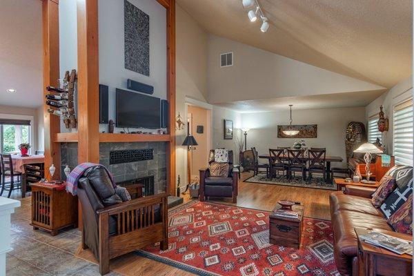 Living Room & Dining Room