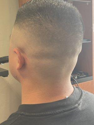 Clean skin fade