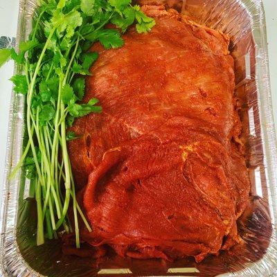 Bistec para tacos al pastor