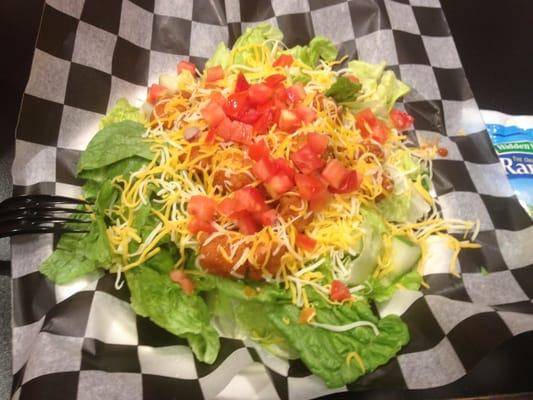 BBQ Chicken Salad - very good...and fresh!