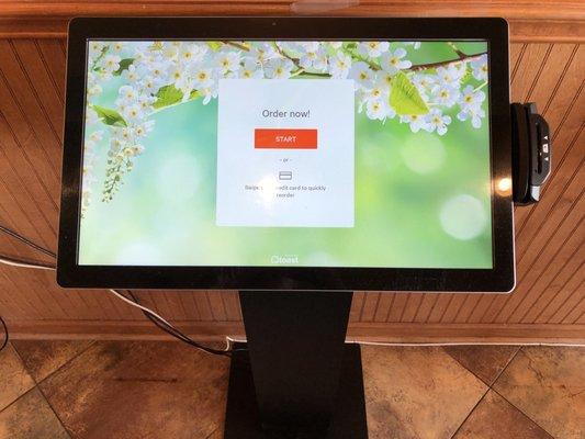 Food order kiosk