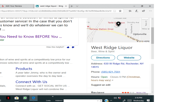 West Ridge Liquor