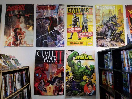 Lots of comic book posters here (many awesome Marvel ones)