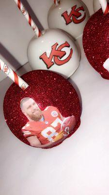 Kansas City Chiefs Decorated Kandi Apples