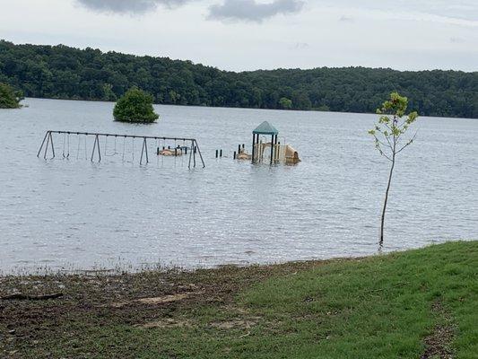 more "controlled flooding"